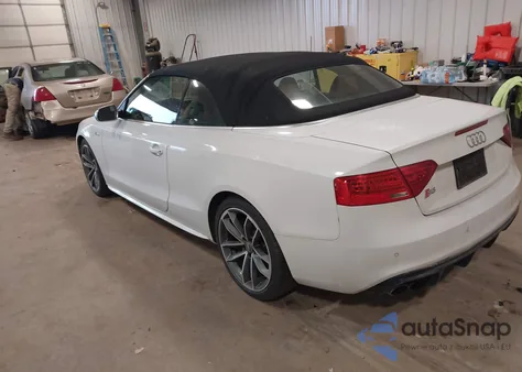 2013 Audi S5 3.0T Premium Plus from USA, damaged, VIN WAUCGAFH0DN004261